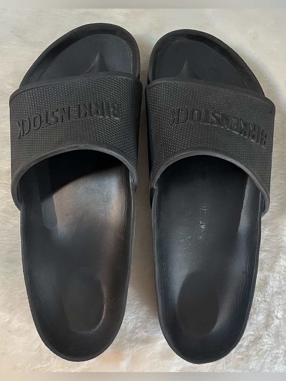 Birkenstock Barbados EVA Slides Sandals Black Size 42 US Men’s 9